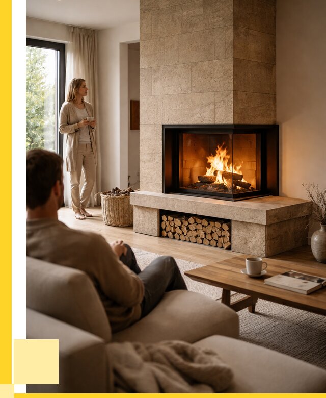 Угловые камины из кирпича установка в Полевской от 153975 р. ЭриданПлв