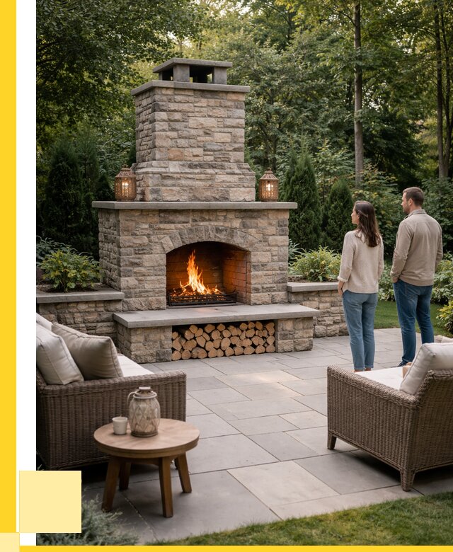 Уличные камины из кирпича в Полевской от 153975 р. | ЭриданПлв