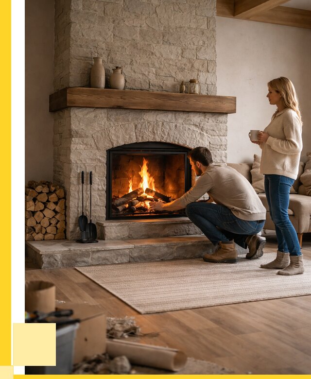 Камины для загородного дома в Полевской от 359275 р., ЭриданПлв