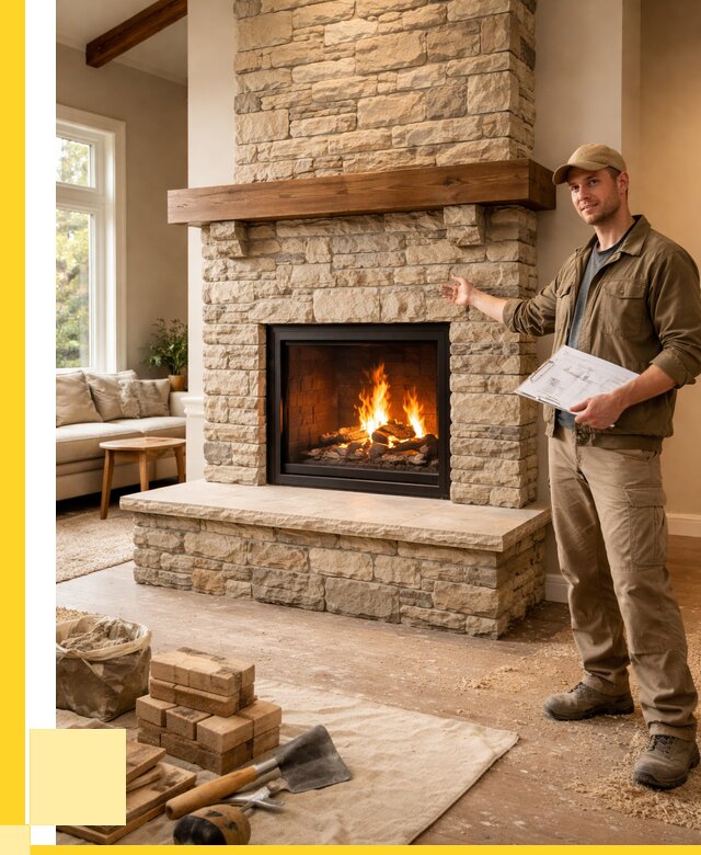 Камины под ключ в Полевской от 184770 р. | ЭриданПлв — установка