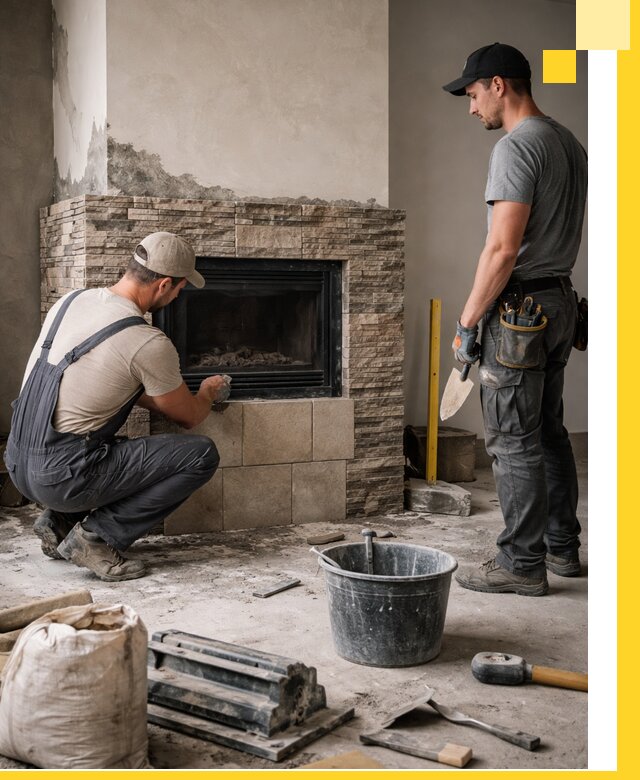 Камины под ключ в Полевской: проект, изготовление и монтаж