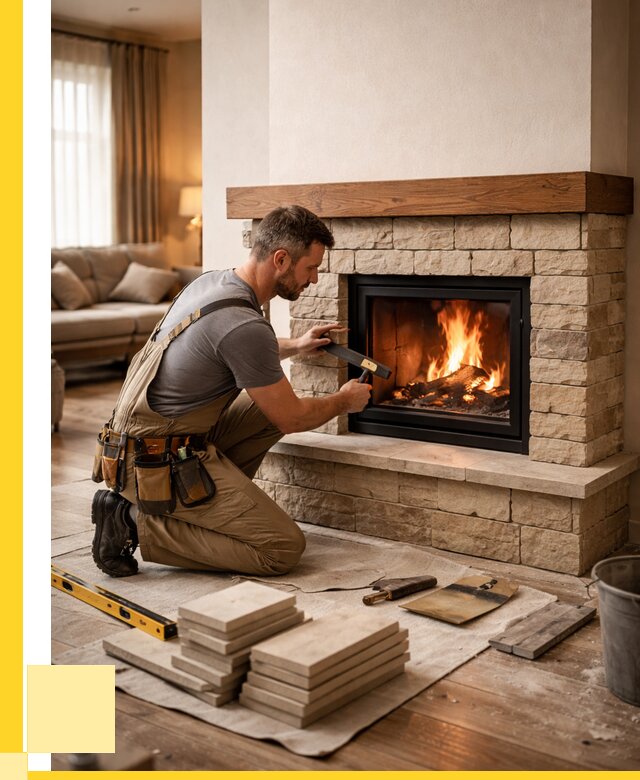 Строительство каминов в Полевской от 153975 р., ЭриданПлв - под ключ