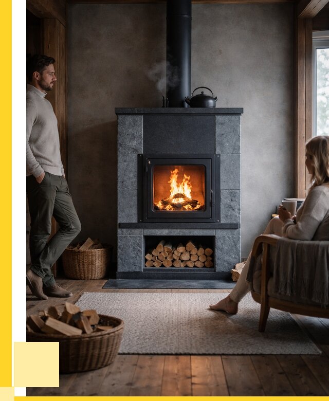 Каминопечи из кирпича в Полевской под ключ от 123180 р., ЭриданПлв