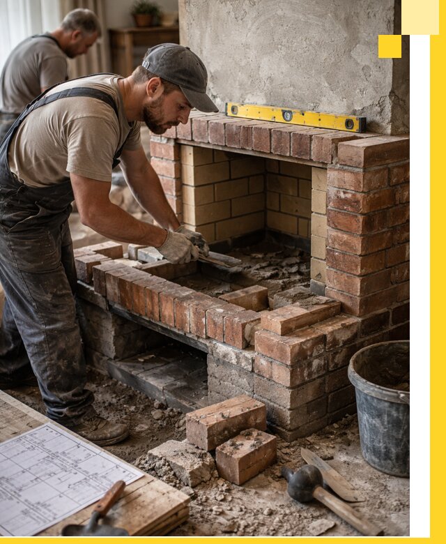 Изготовление и установка каминопечей под ключ в Полевской