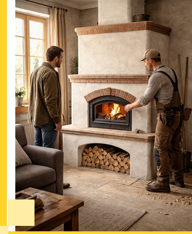 Печи камины в Полевской: кирпичные, изразцовые от 61590 р. | ЭриданПлв