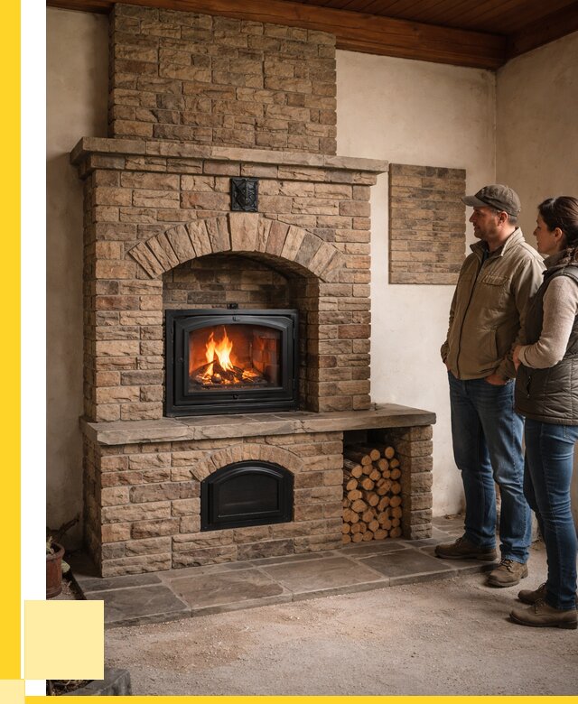 Кирпичная печь под ключ в Полевской от 153975 р. | ЭриданПлв