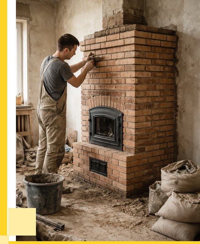 Строительство печей в Полевской от 66723 р. под ключ, ЭриданПлв