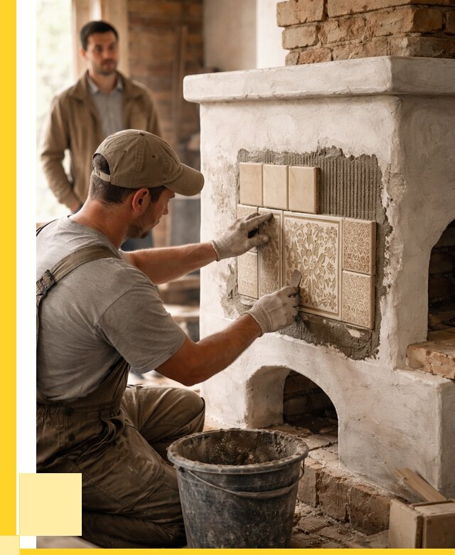 Отделка печей и банных печей в Полевской от 35928 р. | ЭриданПлв