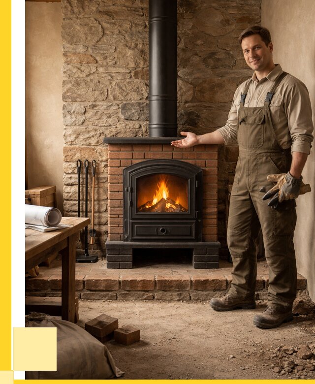 Печи отопительные из кирпича в Полевской от 82120 р., ЭриданПлв