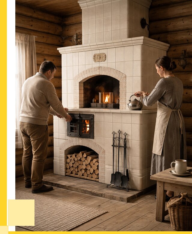 Русские печи в Полевской: установка от 153975 р. ЭриданПлв