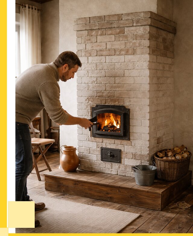 Печь голландка из кирпича в Полевской от 87253 р. | ЭриданПлв