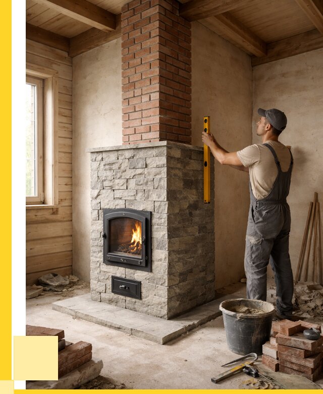 Печи и дымоходы под ключ в Полевской от 46193 р., ЭриданПлв