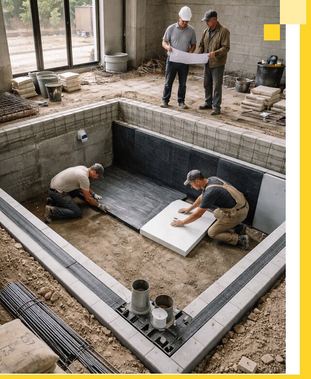 Проекты частных и общественных бассейнов под ключ в Полевской