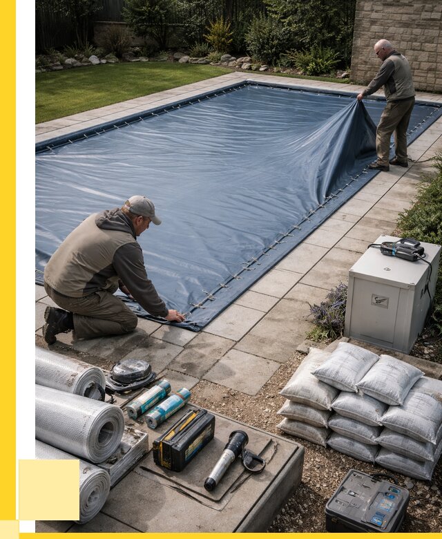 Консервация бассейнов в Полевской под ключ от 6672 р. | ЭриданПлв