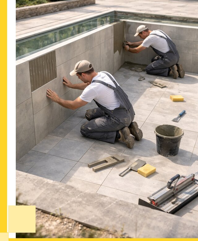 Облицовка бассейнов в Полевской от 4619 р. под ключ | ЭриданПлв