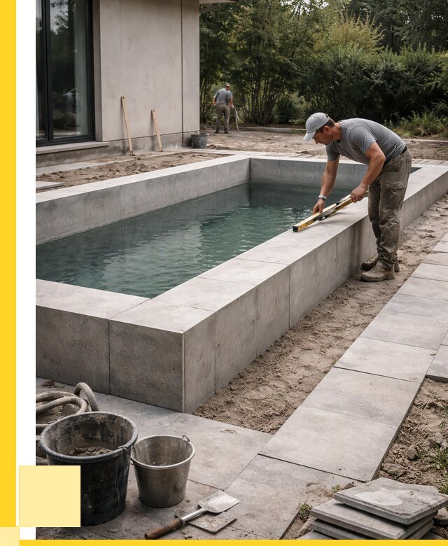 Строительство бетонного бассейна в Полевской от 1231800 р. | ЭриданПлв