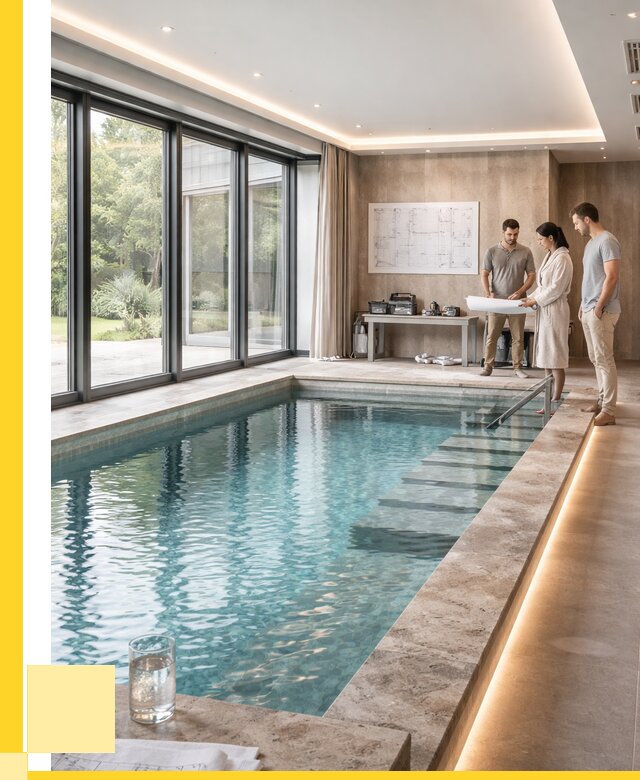 Закрытые бассейны под ключ в Полевской от 2566250 р. | ЭриданПлв