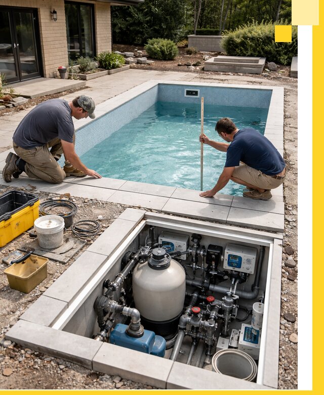 Строительство качественных домашних бассейнов под ключ в Полевской