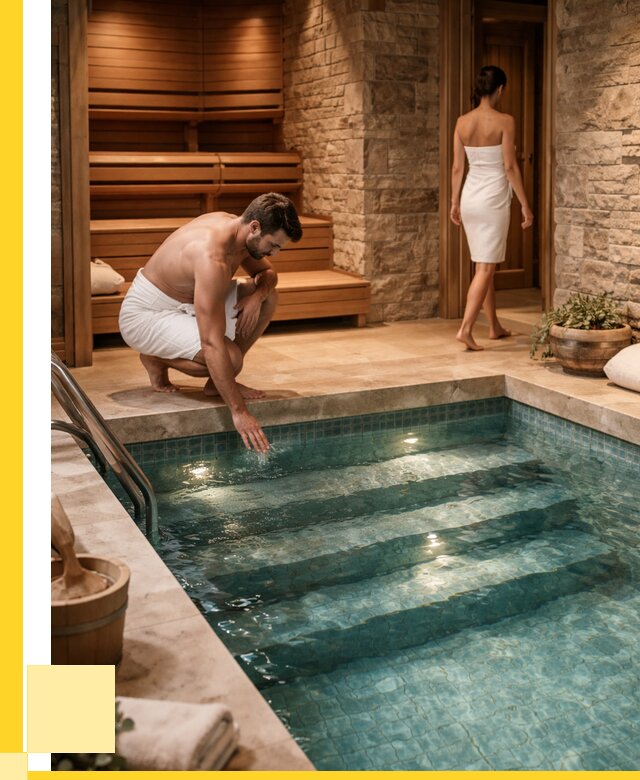 Сауна с бассейном под ключ в Полевской от 123180 р., ЭриданПлв