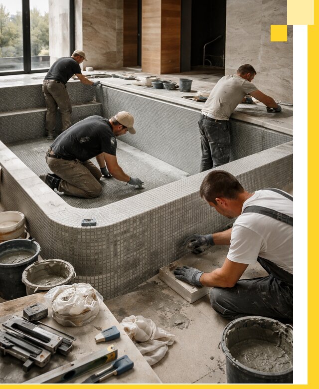 Строительство и установка СПА бассейнов под ключ в Полевской