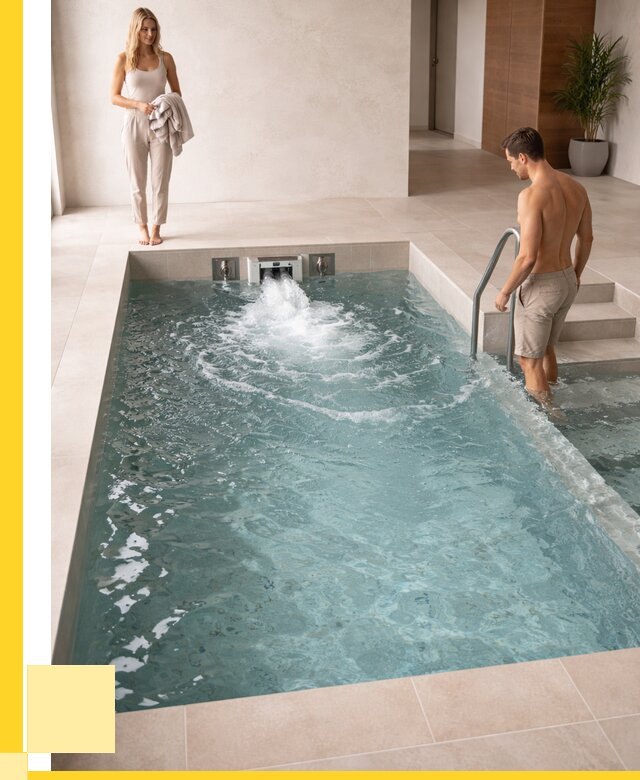 Бассейн с противотоком в Полевской от 256625 р. | ЭриданПлв