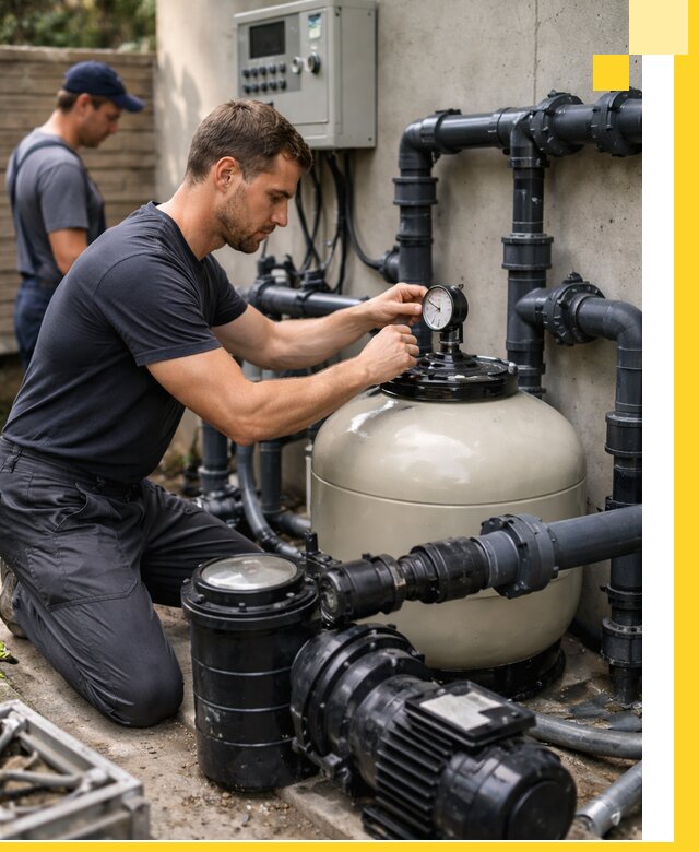 Поставка и монтаж фильтровального оборудования для бассейнов в Полевской