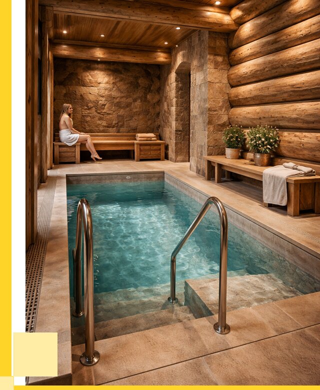 Аренда бани с бассейном в Полевской от 1539750 р. | ЭриданПлв