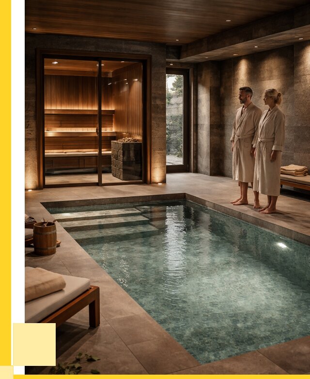 Сауна с большим бассейном в Полевской от 1231800 р. ЭриданПлв