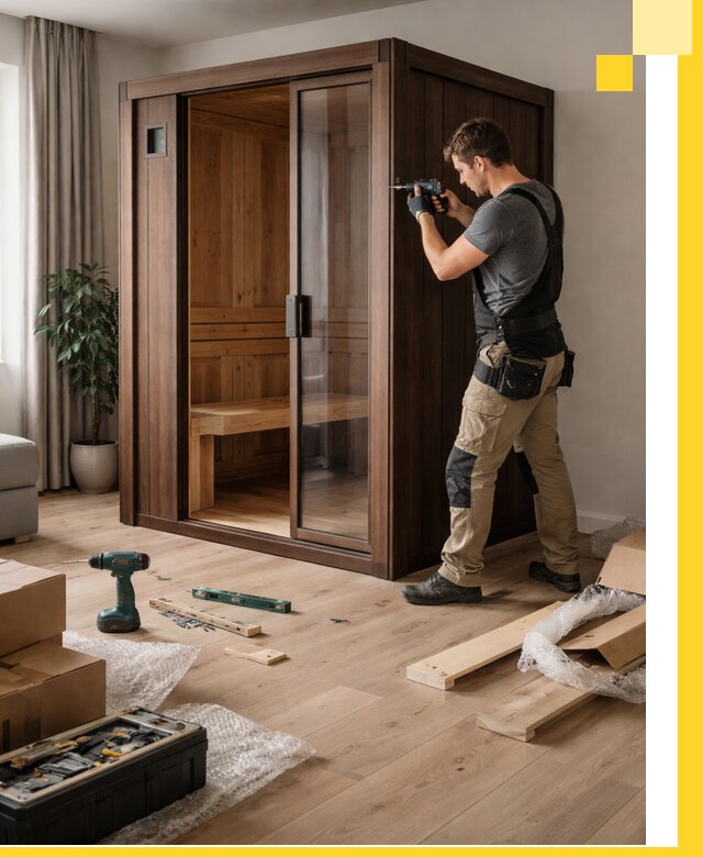 Установка и производство мини саун под ключ в Полевской