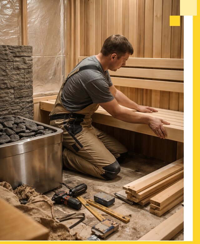 Сауны для дома под ключ с проектированием и монтажом в Полевской