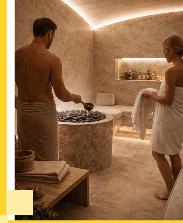 Сауны с хамамом в Полевской от 359275 р. – проекты и монтаж | ЭриданПлв