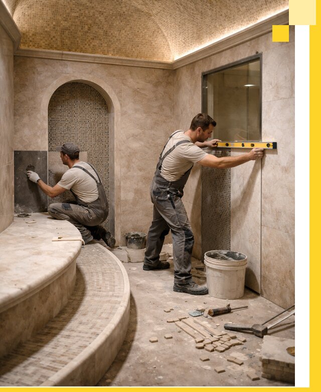 Проектирование и строительство саун с хамамом под ключ в Полевской