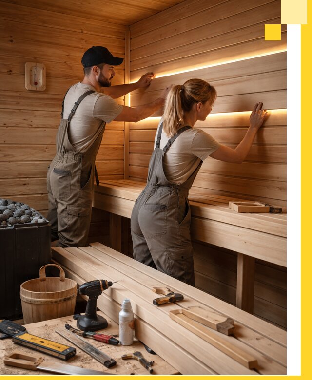 Дизайн саун и бань под ключ с индивидуальным проектом в Полевской