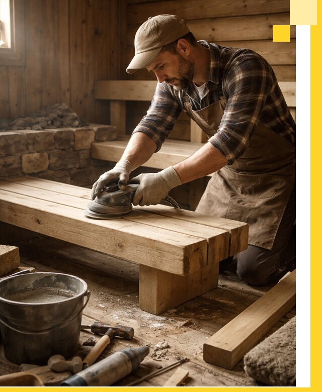 Ремонт бань под ключ в Полевской с гарантией качества и сроков