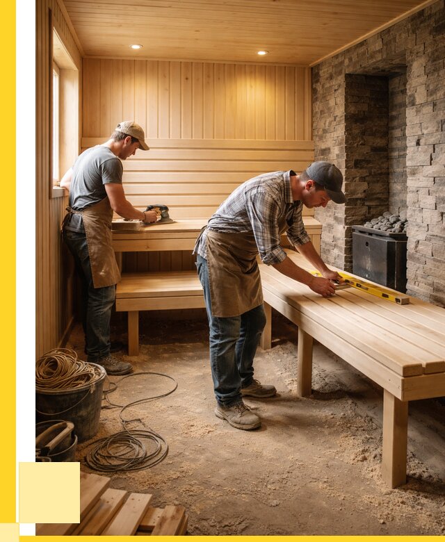 Отделка бани в Полевской: внутренняя отделка от 3080 р. | ЭриданПлв