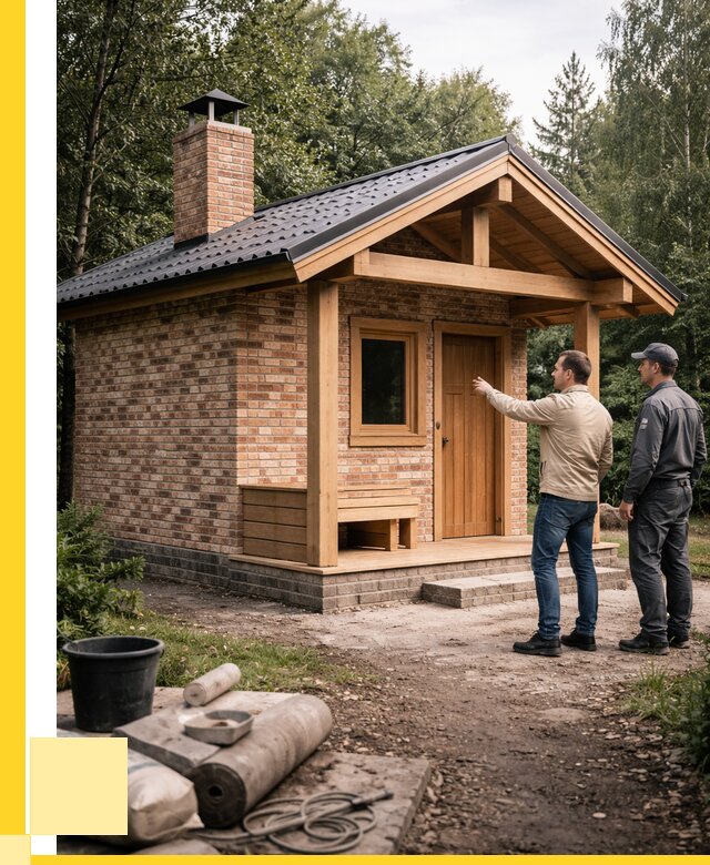 Кирпичные бани и печи в Полевской от 359275 р. | ЭриданПлв