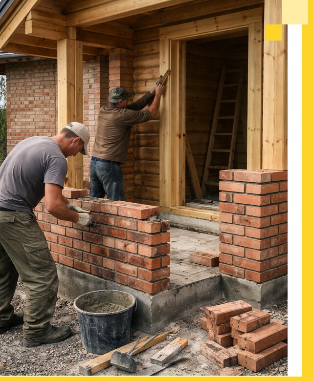 Строительство кирпичных бань под ключ в Полевской с гарантией качества