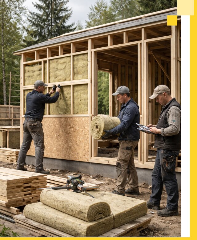 Проектирование и строительство каркасных бань в Полевской под ключ