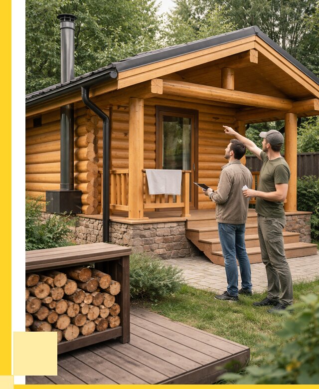 Бани для дачи под ключ в Полевской от 256625 р. | ЭриданПлв