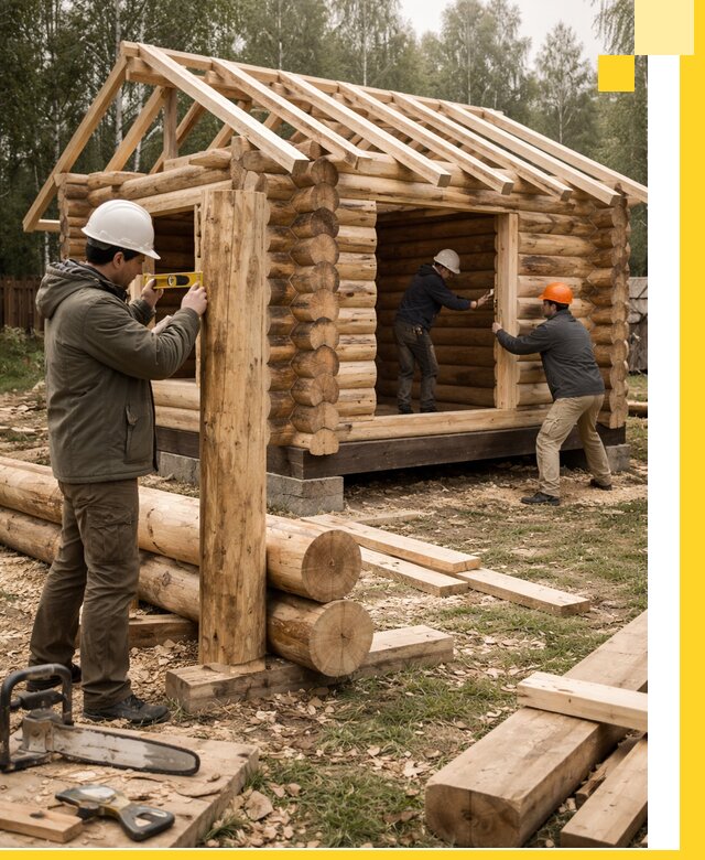 Строительство бань для дачи под ключ в Полевской с доставкой и монтажом