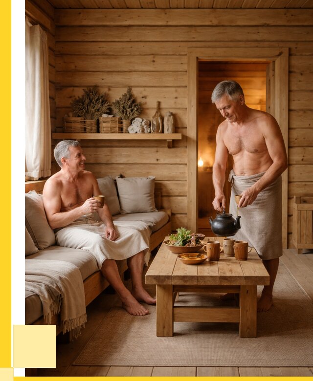 Бани с комнатой отдыха под ключ в Полевской от 461925 р. | ЭриданПлв