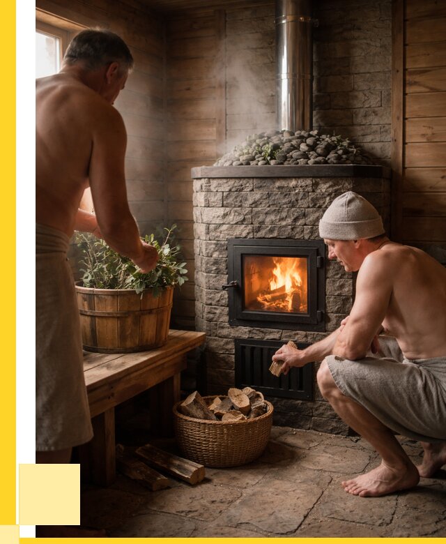 Банные печи под ключ в Полевской от 46193 р. | ЭриданПлв кирпичная