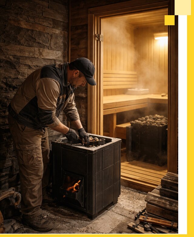 Строительство бани с сауной под ключ в Полевской от проекта до сдачи