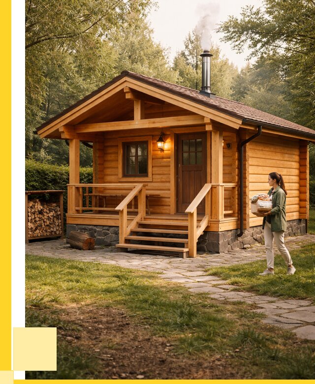 Купить баню под ключ в Полевской от 667225 р. | ЭриданПлв