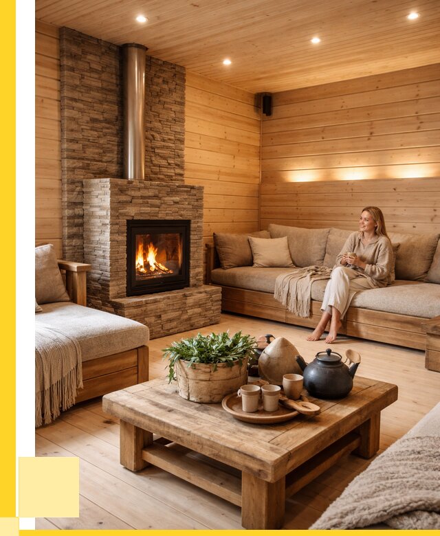 Проект бани с комнатой отдыха в Полевской от 35928 р. | ЭриданПлв