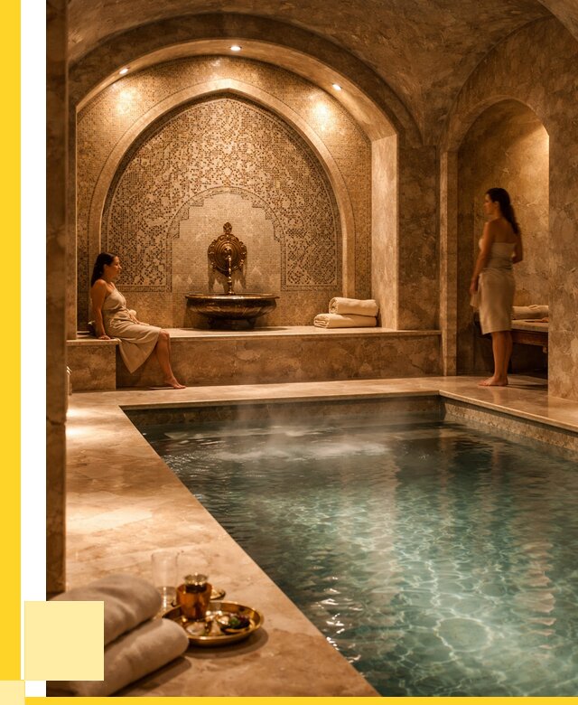 Хамам с бассейном под ключ в Полевской от 872525 р. | ЭриданПлв