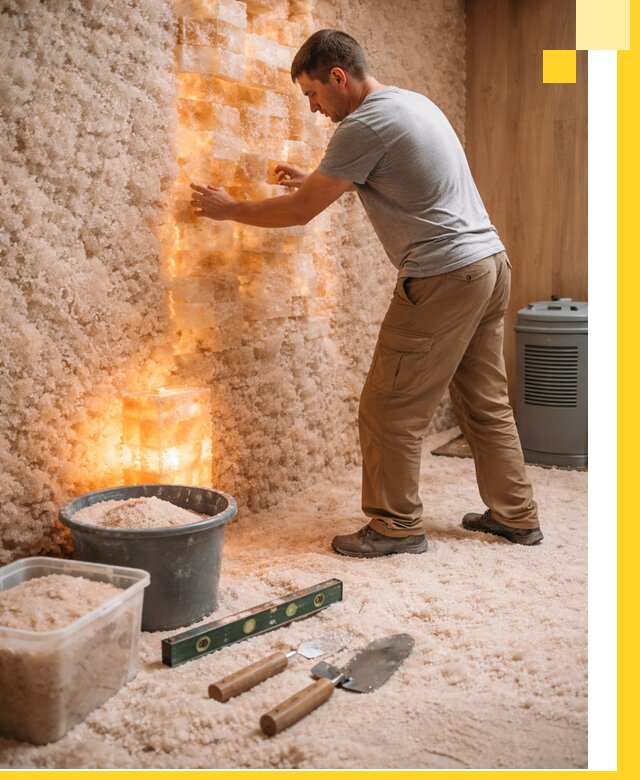 Проектирование и монтаж соляных комнат в Полевской под ключ