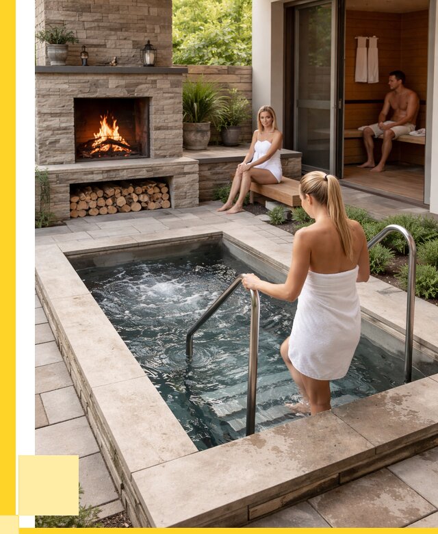 Холодные купели под ключ в Полевской от 46193 р. | ЭриданПлв