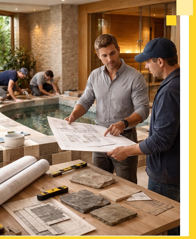 Проектирование SPA зон под ключ в Полевской с инженерией